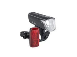Shimano CS-HG50 Kassette, 10-fach -Fahrradausrüstung buechel lichtset bl 300 und mini led 3