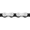 KMC X10 Silber-schwarz 10-fach Kette -Fahrradausrüstung kmc x10 silber schwarz 10 fach kette