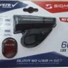 Sigma Aura 60 USB Und Nugget Lichtset -Fahrradausrüstung sigma aura 60 usb und nugget lichtset